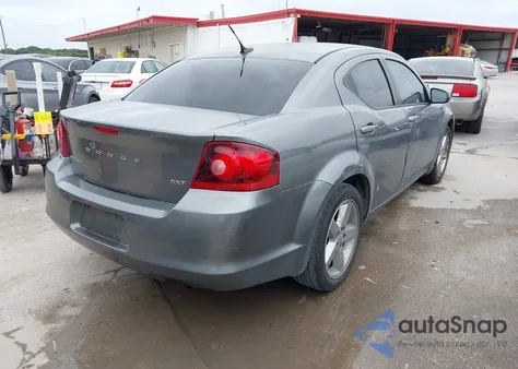 2013 Dodge Avenger Sxt z USA, uszkodzony, nr VIN 1C3CDZCBXDN664161